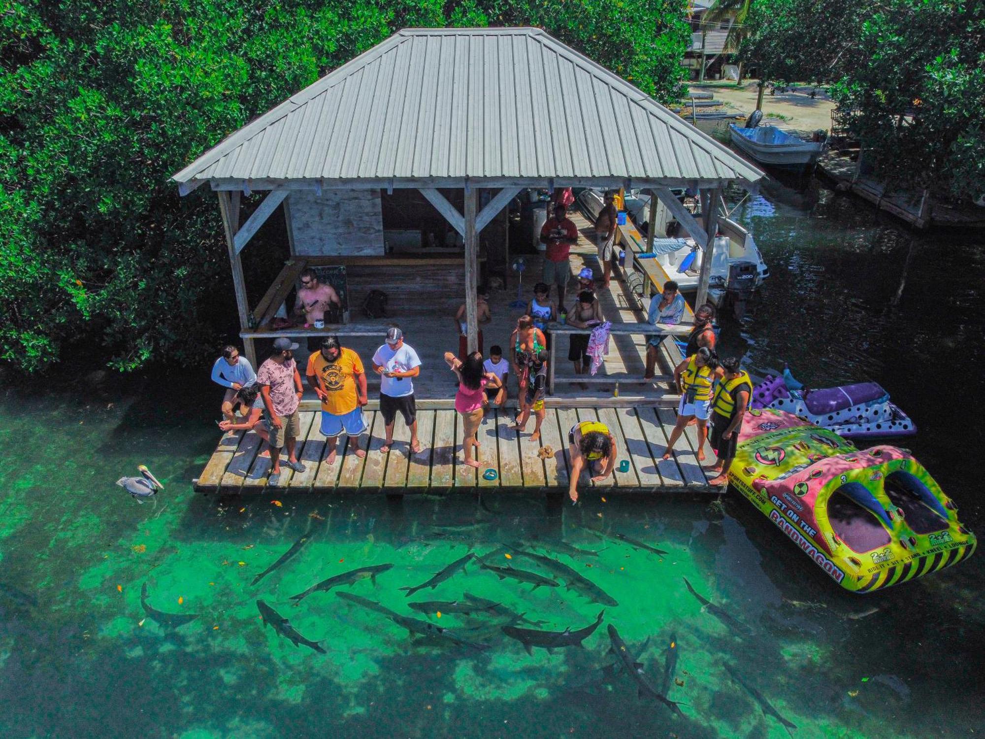 Hidden Treasure Vacation Home Blue Bay Cottage Caye Caulker Exterior foto